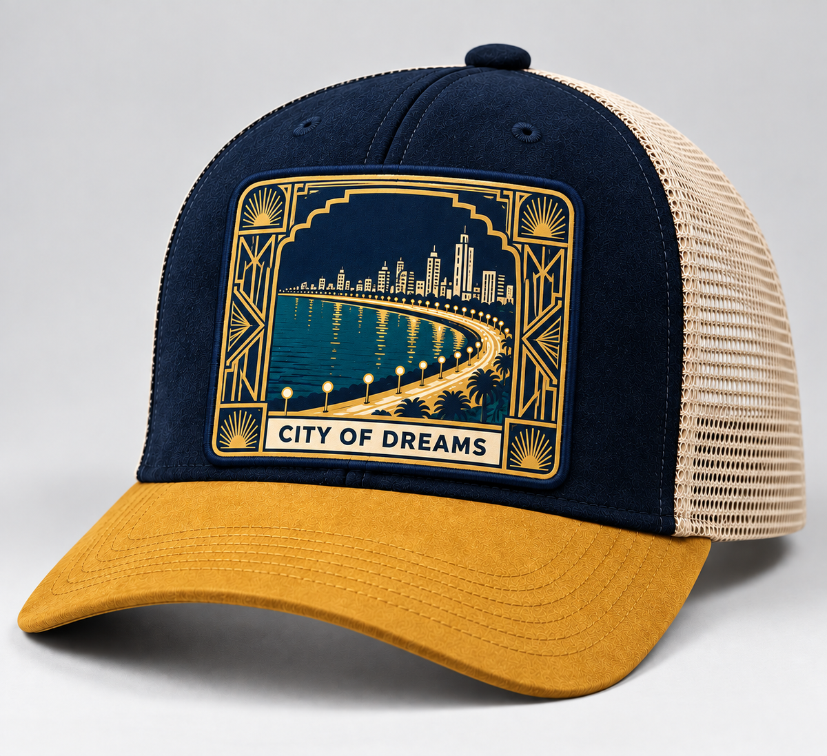 Mumbai Dreamscape Trucker Cap