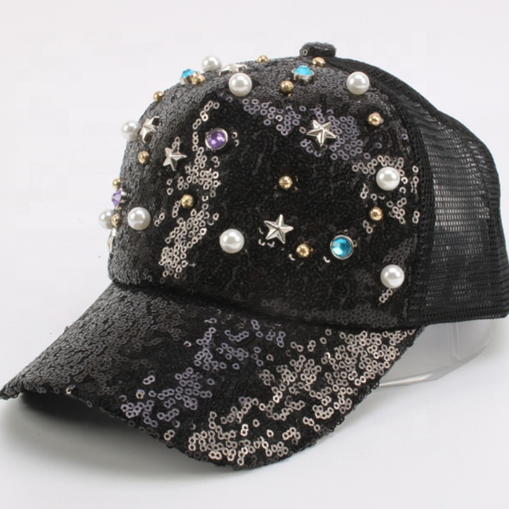 Opaline Trucker Pearl Mesh Cap