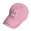 Rosé Radiance Denim Cap